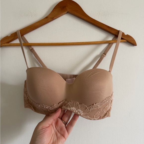 Victoria’s Secret Tan Body by Victoria Lined Strapless Bra size 34B - Picture 3 of 6